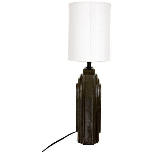 Atmosphera Stona lampa MONIA 1xE14/60W/230V crna/bela Slike