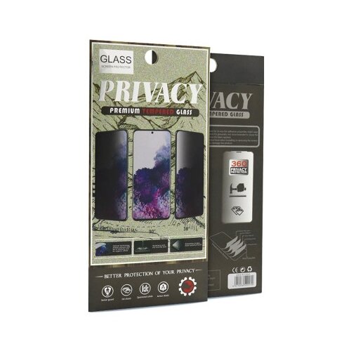  folija za zaštitu ekrana glass privacy 2.5d full glue za samsung a145f/a146b galaxy a14 4g/5g crna ( FL10704 ) Cene