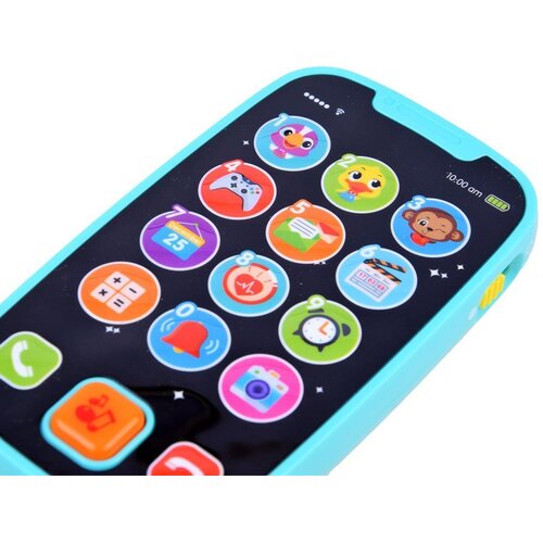 Bo Jungle B-My First Smart Phone Blue igrača 1 kos Slike