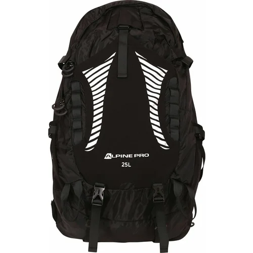 Alpine pro Melewe Outdoor Backpack Black Outdoor nahrbtnik