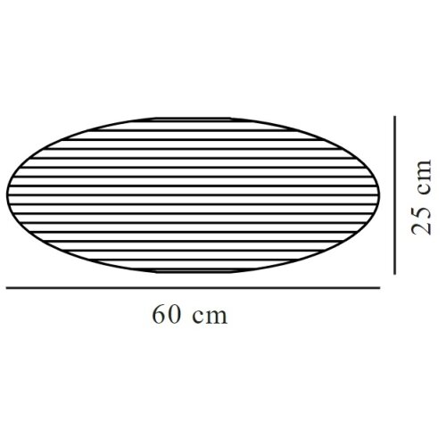 Nordlux abažur villo E27 prečnika 60 cm bež Slike