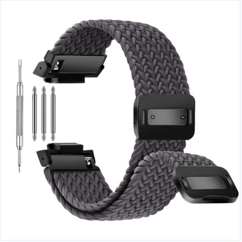 INF Nadomestni pleteni najlonski pa&amp;scaron;ček, združljiv z G-SHOCK Casio GA2100/GA110 Grey, (5000130057) Slike
