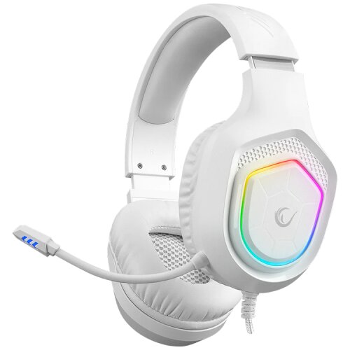 Rampage Slu&scaron;alice sa mikrofonom gaming RM-K90 VECTOR white, RGB LED, Type-C, 40533 Cijene