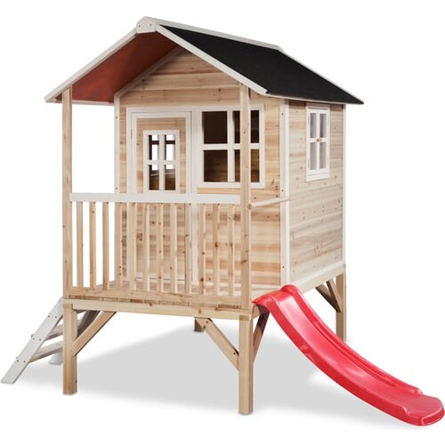 EXIT Toys lesena hi&amp;scaron;ica za igranje loft 300 - natural Slike