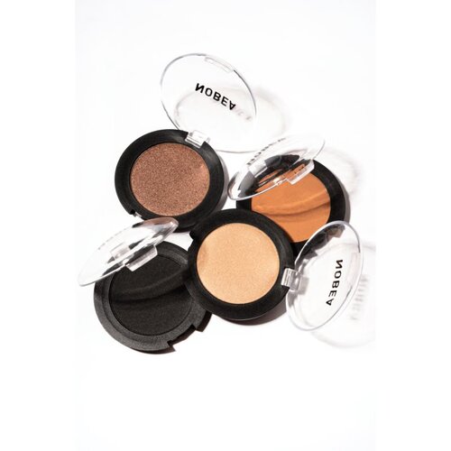 NOBEA Day-to-Day Mono Eyeshadow sjenilo za oči sa &amp;scaron;ljokicama nijansa Black chant 3,5 g Slike