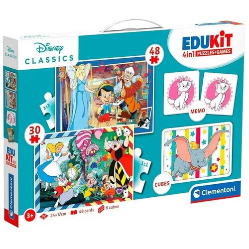 Clementoni Puzzle Edukit 4 u 1 Disney CL18290 Cijene