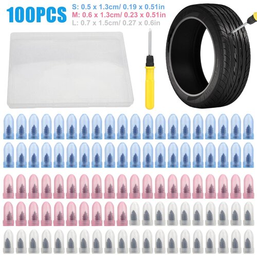 INF 100 kos komplet vtičev za tubeless popravilo z izvijačem, (5000505699) Cene
