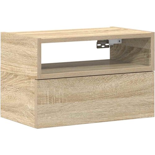 vidaXL Stenska nočna omarica sonoma hrast 45x26x28,5 cm Cene