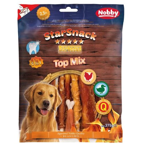 Nobby starsnack barbecue top mix - 375 g Cene