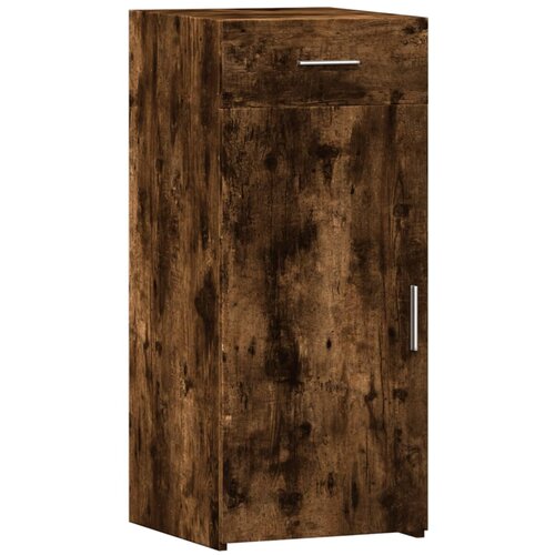 Maison Chic Komoda - Predalnik dimljeni hrast 40x42,5x93 cm inženirski les, (21718196) Slike