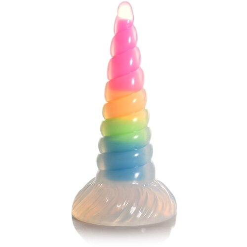 Creature Cocks XR Brands - Luminescent Rainbow Silicone Dildo Cijene