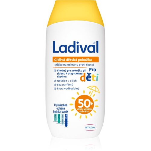 Ladival Kids za&scaron;titno mlijeko za osjetljivu kožu SPF 50+ 200 ml Cijene
