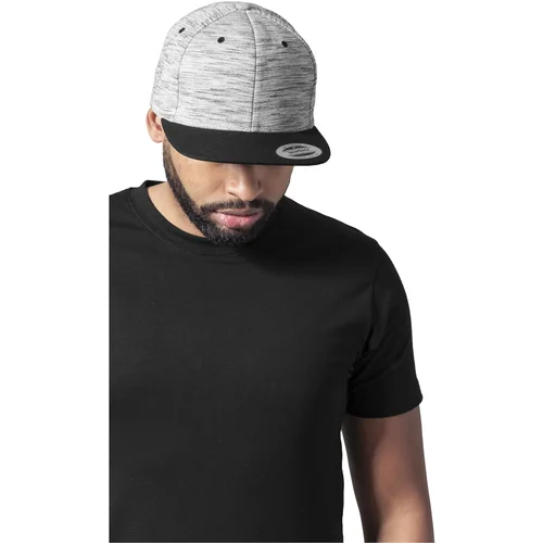 Flexfit Melange Crown Snapback Stripes blk/grey