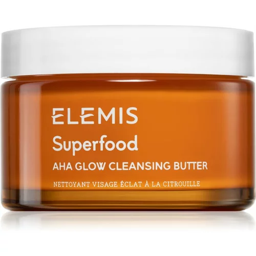 Elemis Superfood AHA Glow Cleansing Butter maska za čišćenje lica za sjaj lica 90 ml