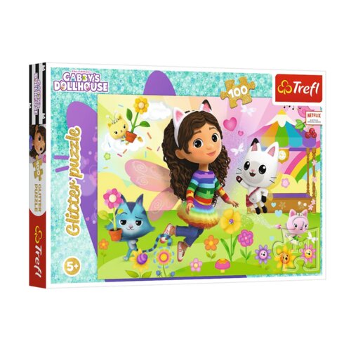 Slagalica od 100 dijelova Glitter Gabby 14832 Slike