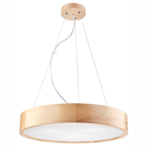 LAMKUR luster na kablu natural 3xE27/60W/230V, prečnik 47 cm, od borovine Cene