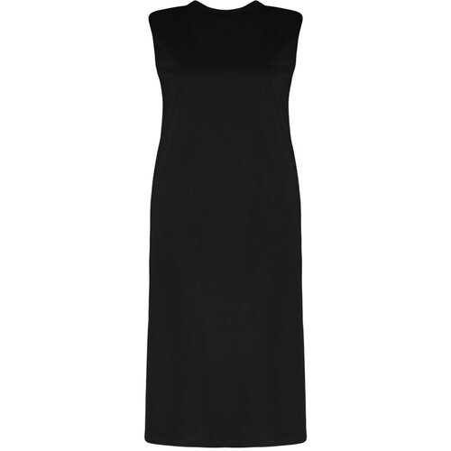 Trendyol Curve Plus Size Dress - Black - Shift Slike