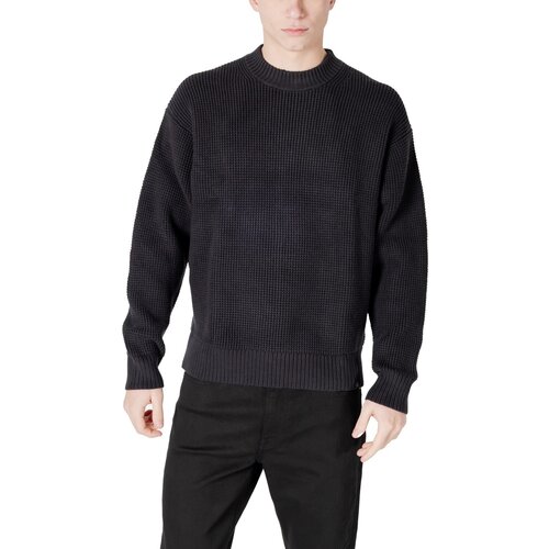 Calvin Klein Jeans Puloverji CHUNKY TEXTURE SWEAT J30J326200 Črna Cene