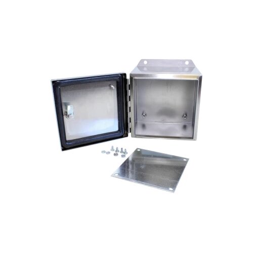 Hammond Electronics zidno kućište 152 x 152 x 102 nehrđajući čelik plemeniti čelik 1 St. Cijene