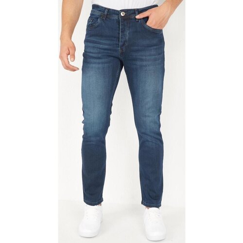 True Rise Kavbojke slim 126294249 Modra Slike