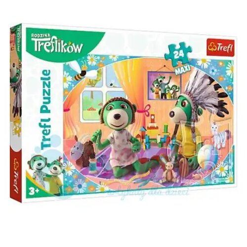 Trefl ikow Zabavljajmo se zajedno Maxi puzzle set od 24kom - Cene