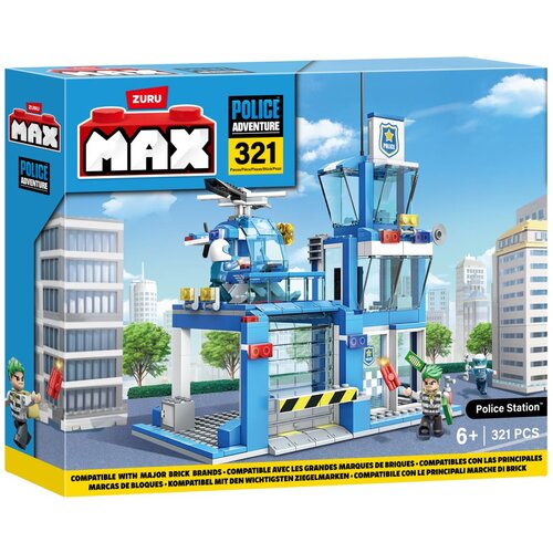Zuru kocke Max City policijska postaja set 321 kom Slike