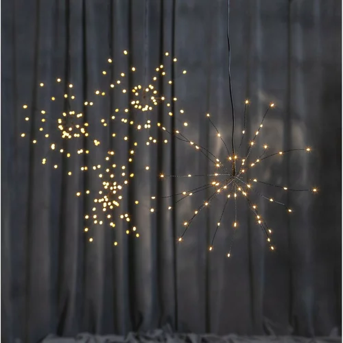 Star Trading Viseča svetlobna LED dekoracija Best Season Hanging Firework Dark Warm, 60 luči