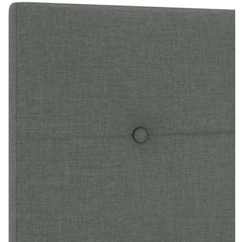  Krevet od tamno sive tkanine 160x200 cm Slike