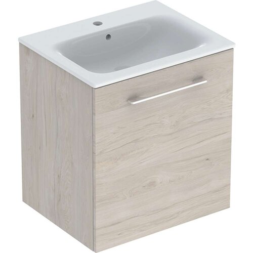 Geberit selnova square 600 ormarić sa lavaboom 1 vrata američki orah svetli Cene