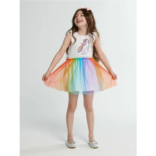 Sinsay haljina sa suknjom od tila za djevojčice  5246C-00X