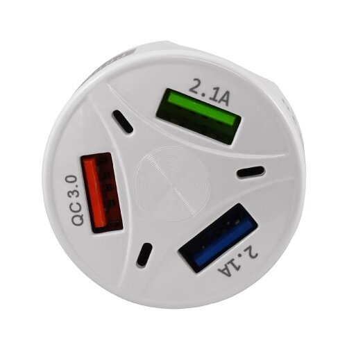 Prosto USB punjač iz upaljača automobila QC3.0+2xUSB USBP357 Cene