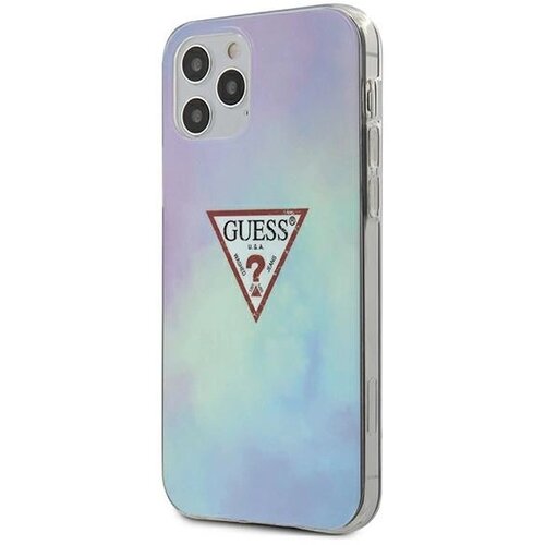 Guess HARDCASE ZA IPHONE 12 PRO MAX 6.7 BLUE TIE & DIE, (21834142) Cene