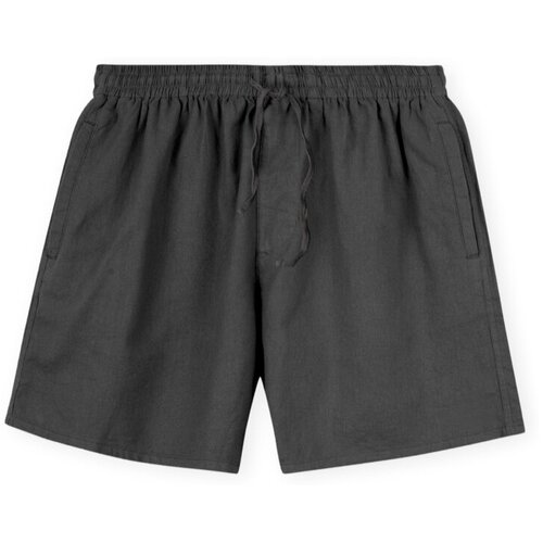 IMAGO Kratke hlače & Bermuda Velvet Shorts - Grey Siva Cene
