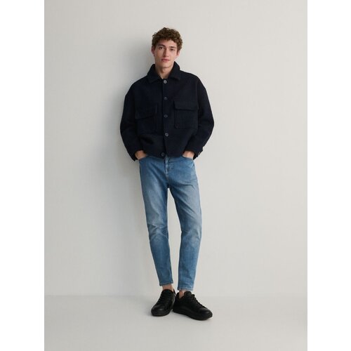 Reserved kavbojke carrot slim - modra Cene