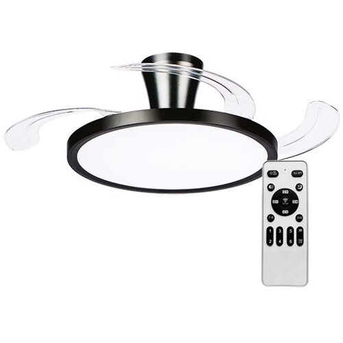 Mitea Lighting Ventilator crni plafonski 30W sa svetlom LED CCT 30W sa daljinskim upravljačem MV5040-B Cene