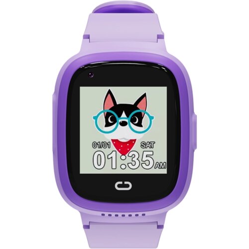 Canyon kids watch Sunny KW-48 Video 4G GPS Games&Music Violet Cene