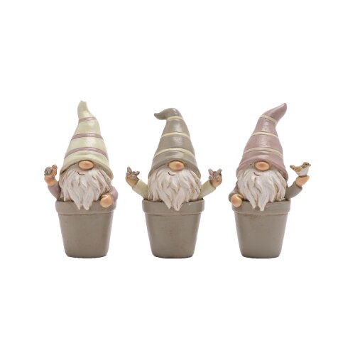 Widdop &amp;amp; Co. Country Living - Figure set 3 - Country Living Minni Potted Gonks Slike