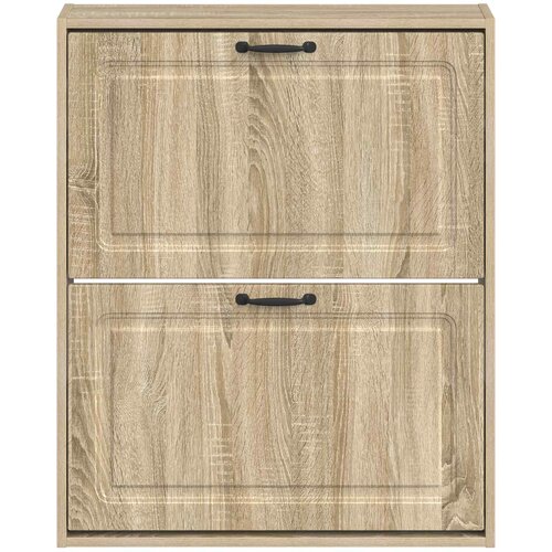  Ormar za cipele na zidu UTRECHT 71 x 17 x 86 cm Hrast sonoma Slike