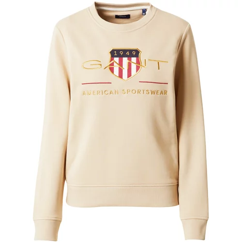 Gant Sweater majica pijesak / morsko plava / zlatna / crvena