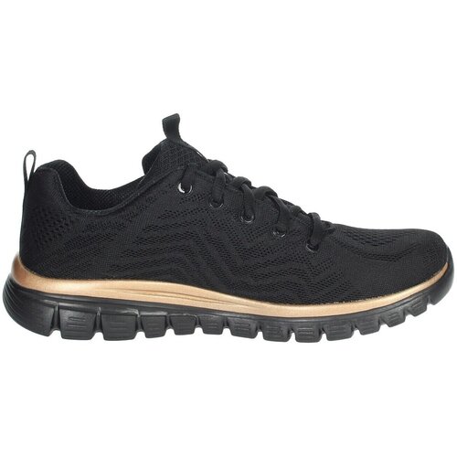 Skechers ženske Modne superge 12615 BKRG Mujer Negro Črna Slike