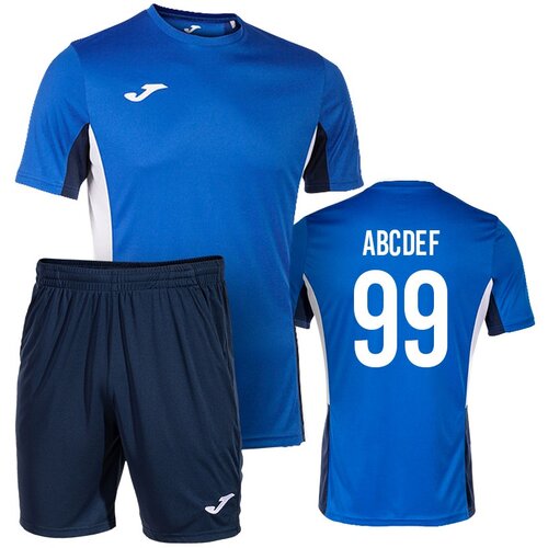 Joma mu&amp;scaron;ki Danubio II nogometni komplet dres (tisak po želji +16&amp;euro;) Slike