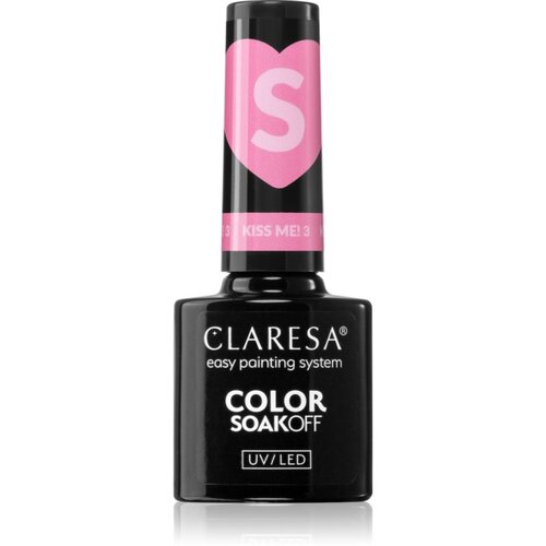 Claresa SoakOff UV/LED Color Kiss Me gel lak za nohte odtenek 5 g Cene