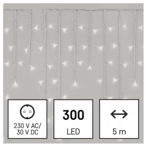 Emos lighting LED božične ledene sveče 5 m, hladna bela D4CC02