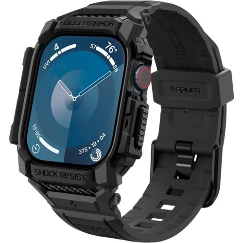 Spigen RUGGED ARMOR PRO ZA APPLE WATCH 10 42MM OHIŠJE MAT ČRNA, (21974515) Cene