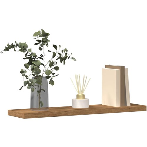 VidaXL Stenske police 4 kosi artisan hrast 40x20x1,5 cm inženirski les Slike
