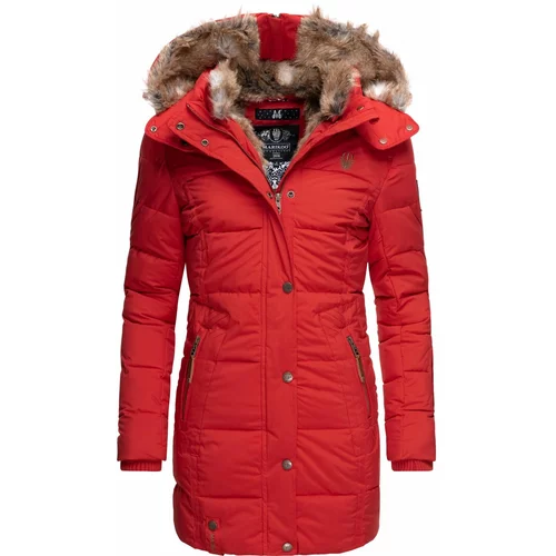 Marikoo Zimski kaput smeđa / crvena