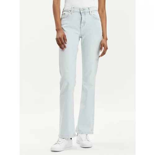 Tommy Jeans Jeans hlače Maddie DW0DW18319 Modra Slim Fit