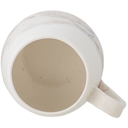 Bloomingville Kremno bele skodelice v kompletu 4 ks iz kamenine 250 ml Lyre &amp;ndash; Slike