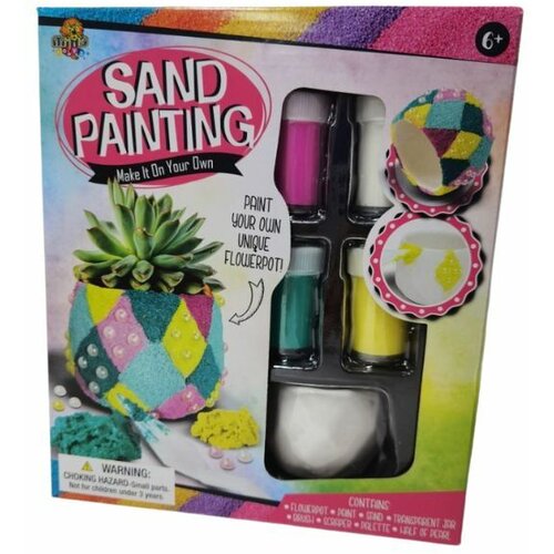  Kreativni set sand painting flowerpot ss-22-103 ( 63/71356 ) Slike