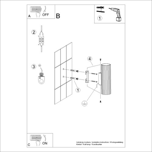  Brilagi - LED zidno svetlo CRESTO 2xGU10/10W/230V 20 cm belo Slike